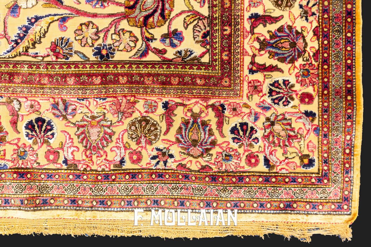 Kashan Souf Antique Riliev n°:650667